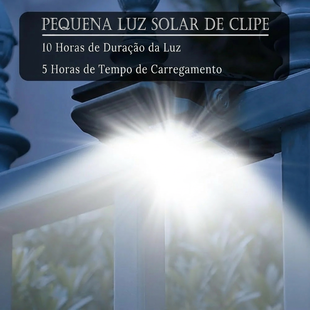 Luzes solares com sensor de movimento