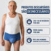 Boxer para Incontinência para Homens em Algodão