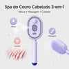 Escova de Cabelo 5 em 1 – Névoa, Massagem do Couro Cabeludo e Cuidados Capilares
