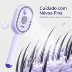 Escova de Cabelo 5 em 1 – Névoa, Massagem do Couro Cabeludo e Cuidados Capilares