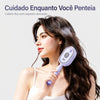 Escova de Cabelo 5 em 1 – Névoa, Massagem do Couro Cabeludo e Cuidados Capilares