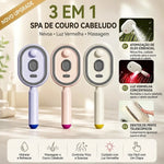 Escova de Cabelo 5 em 1 – Névoa, Massagem do Couro Cabeludo e Cuidados Capilares