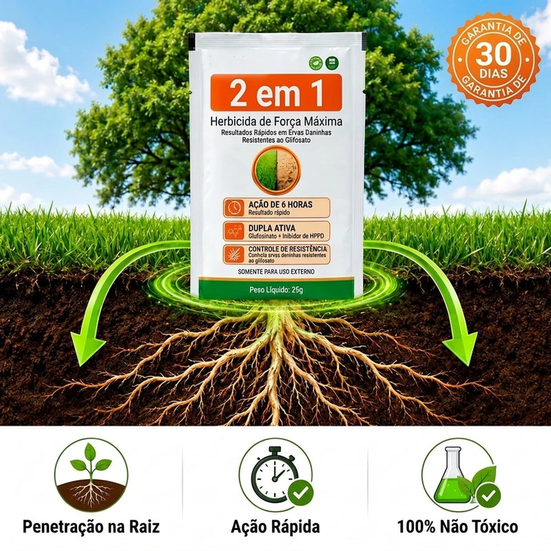 Healrize Herbicida de Acao Dupla