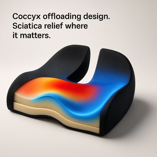 Spiror™ Assento ergonómico com memória Premium