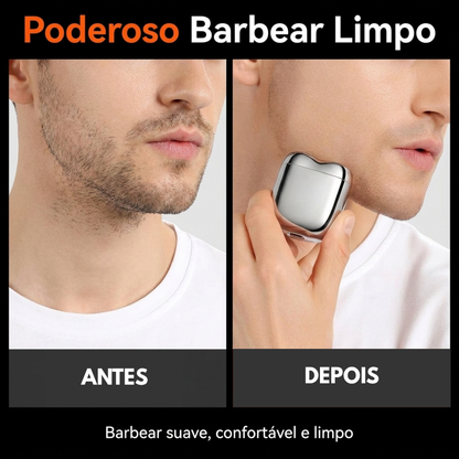 Mini Barbeador Pocket Pro Compacto