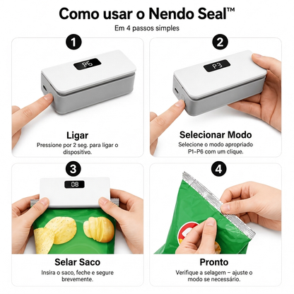 Nendo Seal Selador Prático