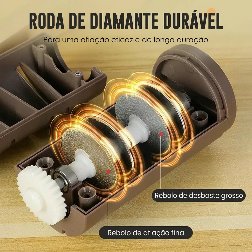 Afiador Elétrico de Facas Profissional