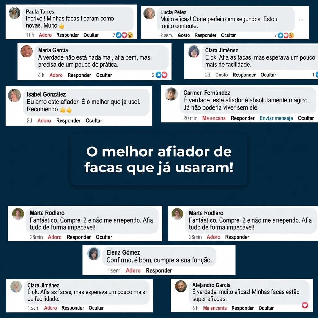 Afiador Elétrico de Facas Profissional