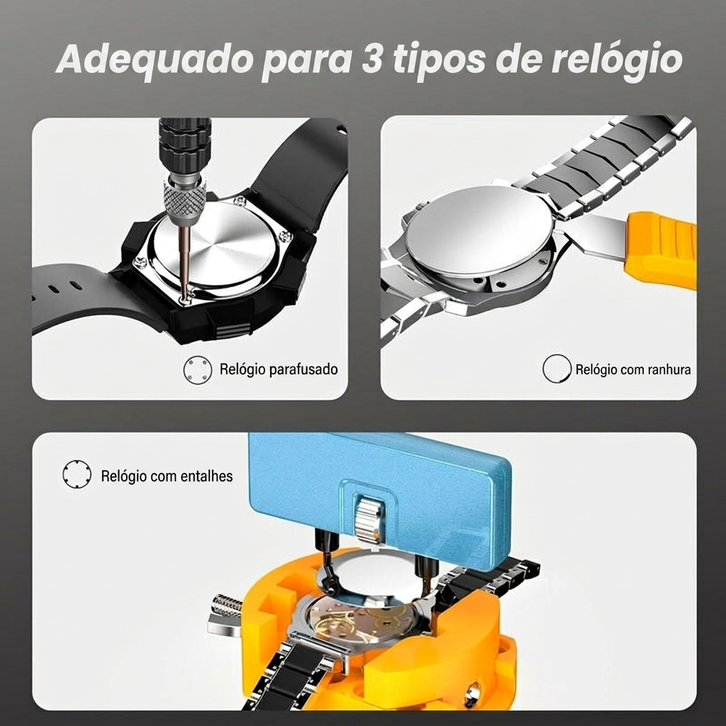 Kit Profissional de Relógios