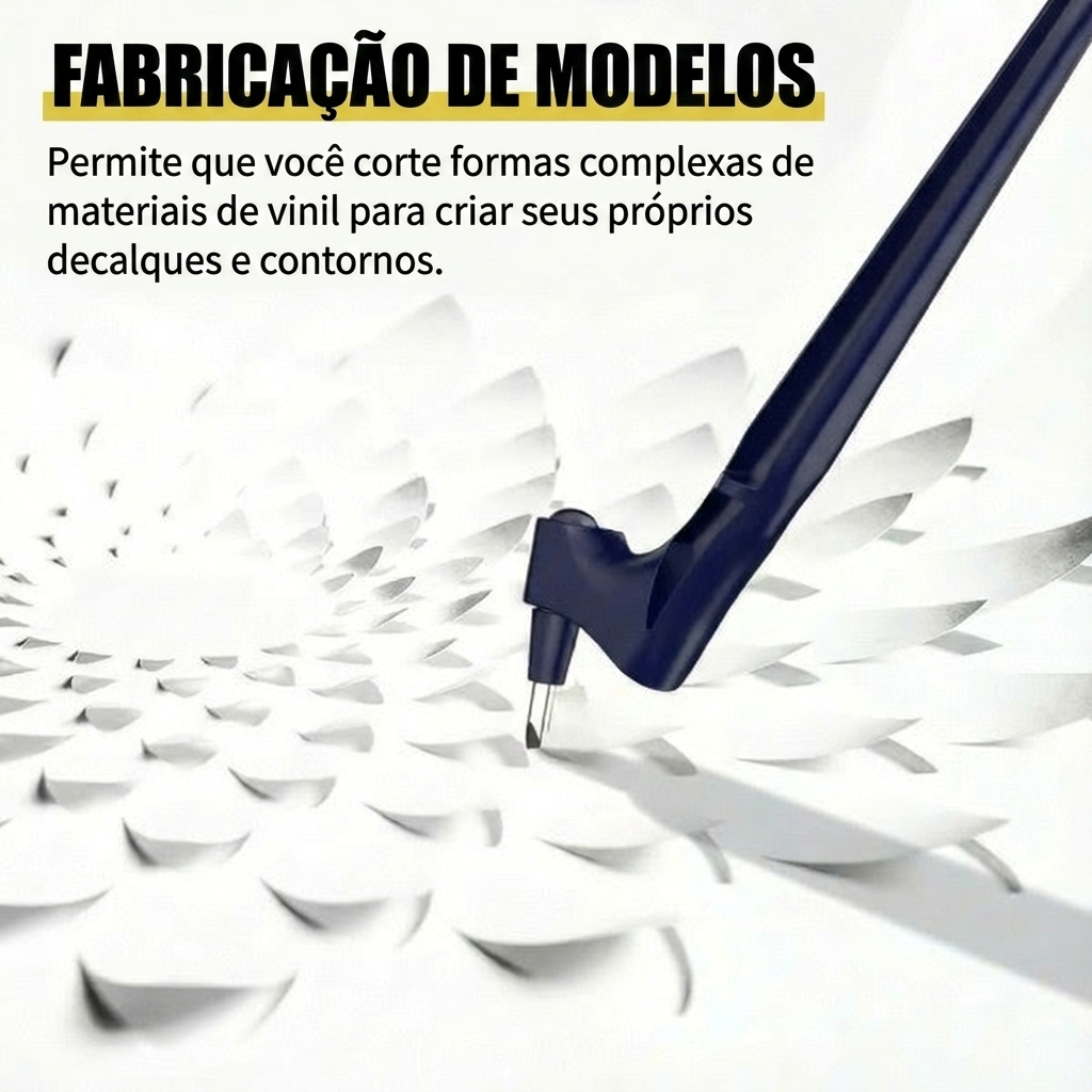 Cortador Rotativo de Precisão para Artesanato