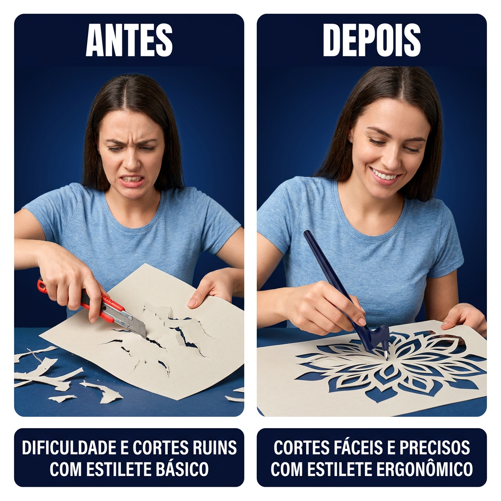 Cortador Rotativo de Precisão para Artesanato