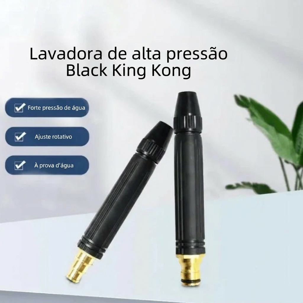 Potente pulverizador doméstico de alta pressão para lavagem de carros e jardinagem