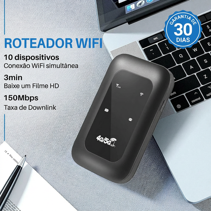 Router Wi-Fi 5G portátil – Ponto de acesso móvel à Internet sem fios de alta velocidade