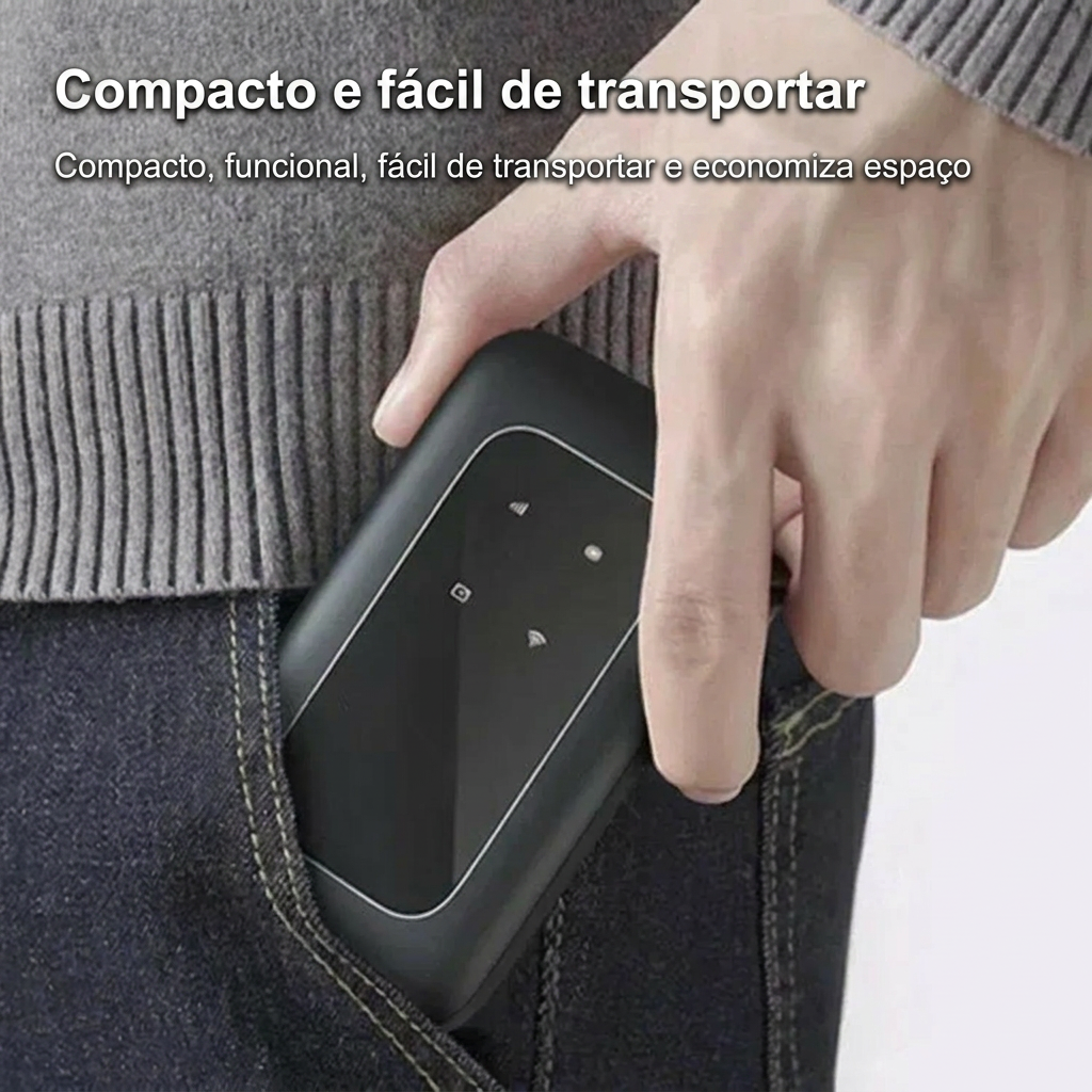 Router Wi-Fi 5G portátil – Ponto de acesso móvel à Internet sem fios de alta velocidade