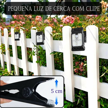 Luzes solares com sensor de movimento