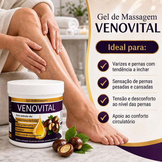 VENOVITAL - Gel calmante para varizes