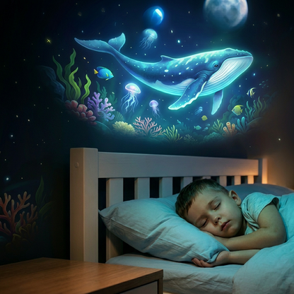 Projetor LED Galáxia & Oceano – Ambiente Relaxante 360°