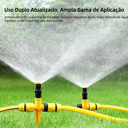 Irrigador Giratório 360º Prático
