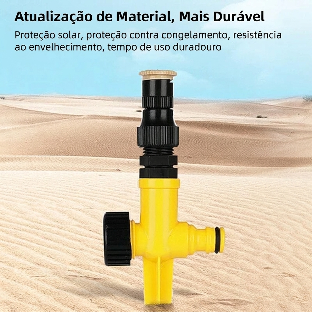 Irrigador Giratório 360º Prático