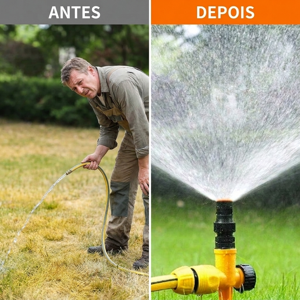 Irrigador Giratório 360º Prático