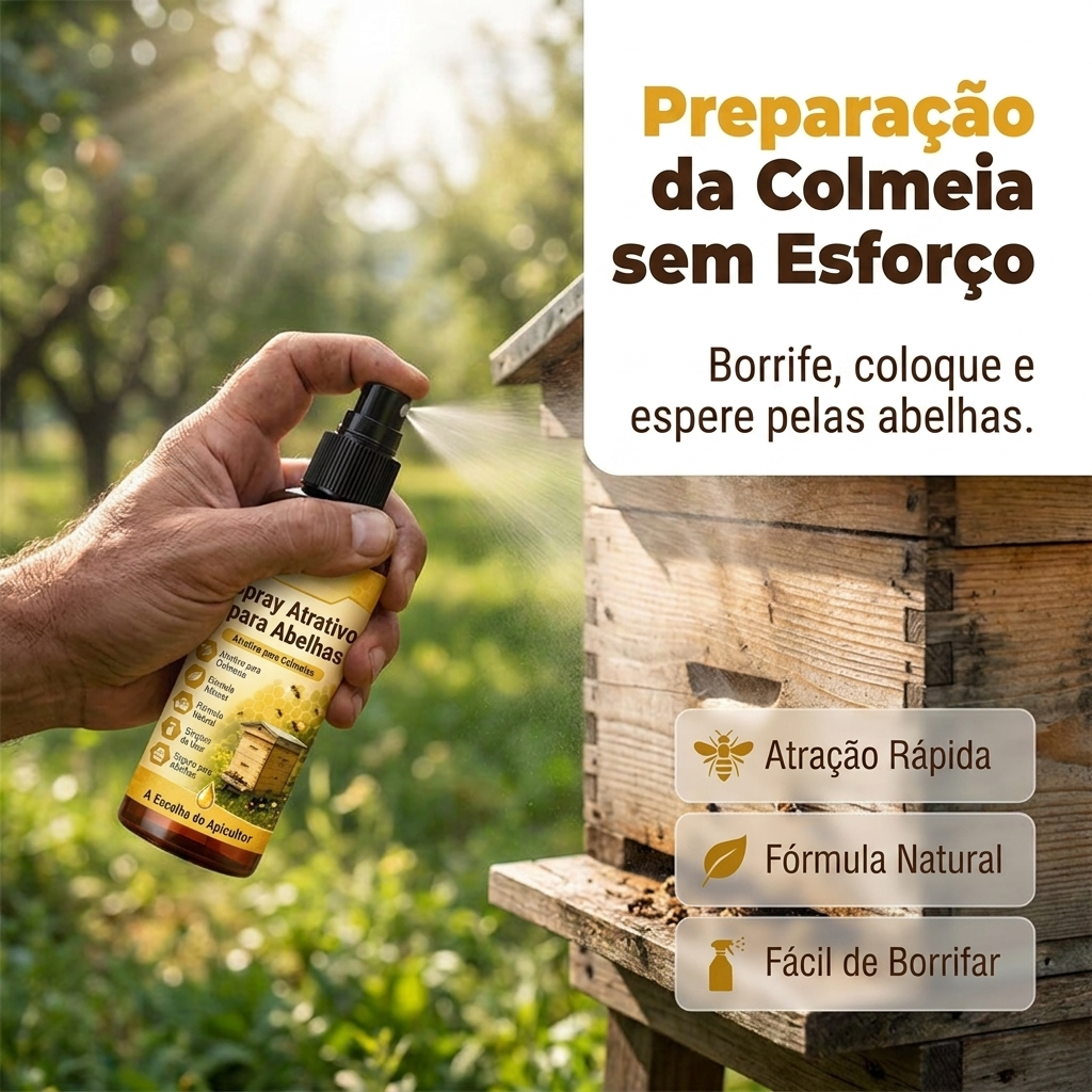 Atrativo Natural para Abelhas