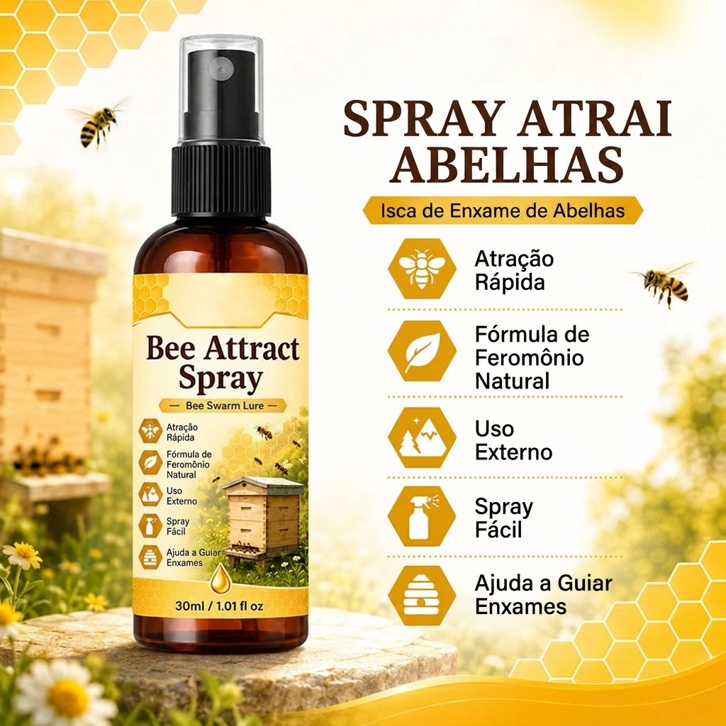 Atrativo Natural para Abelhas