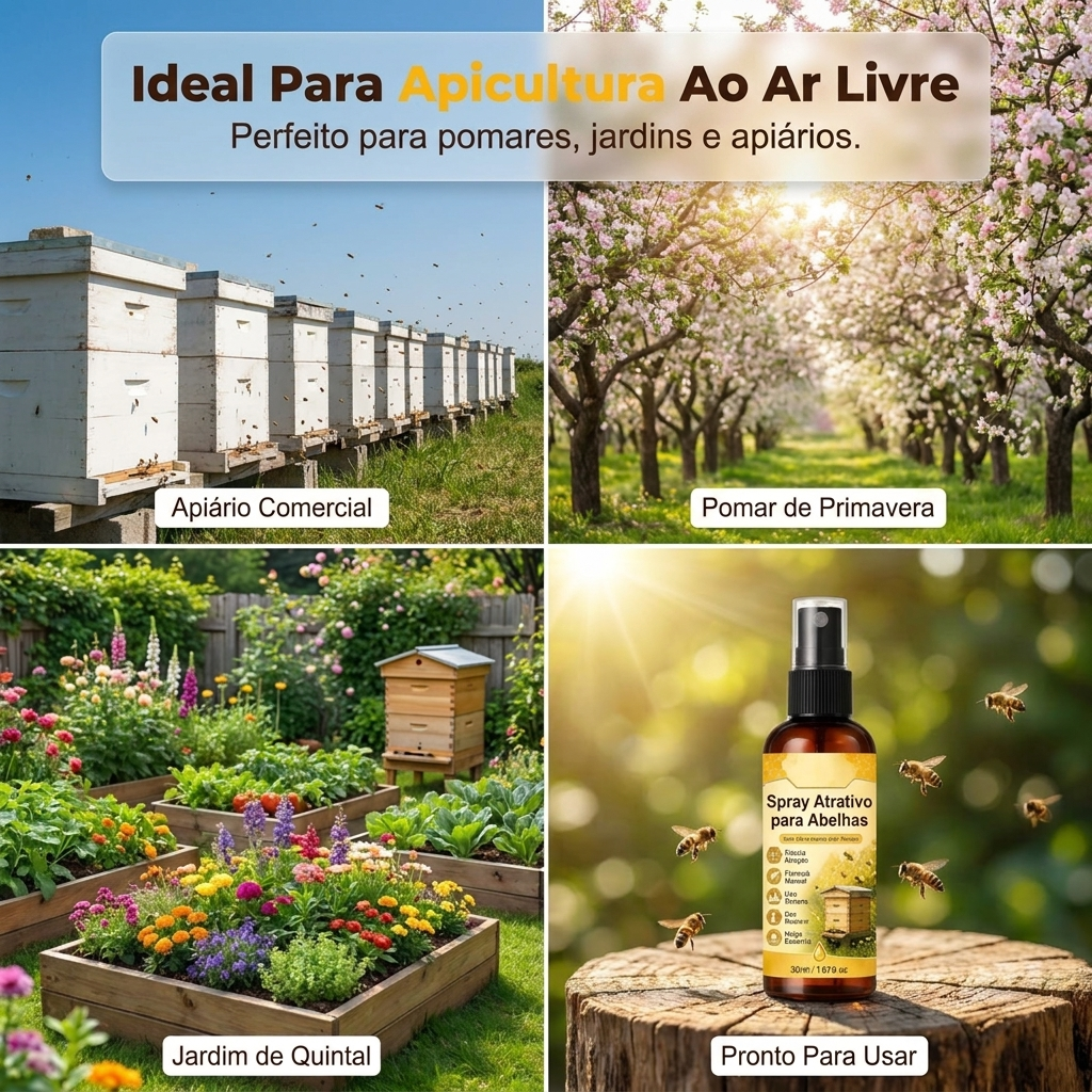 Atrativo Natural para Abelhas
