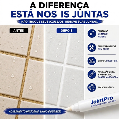 JointPro Lápis Renovador Juntas Branco