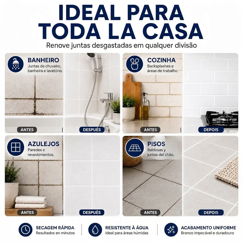 JointPro Lápis Renovador Juntas Branco