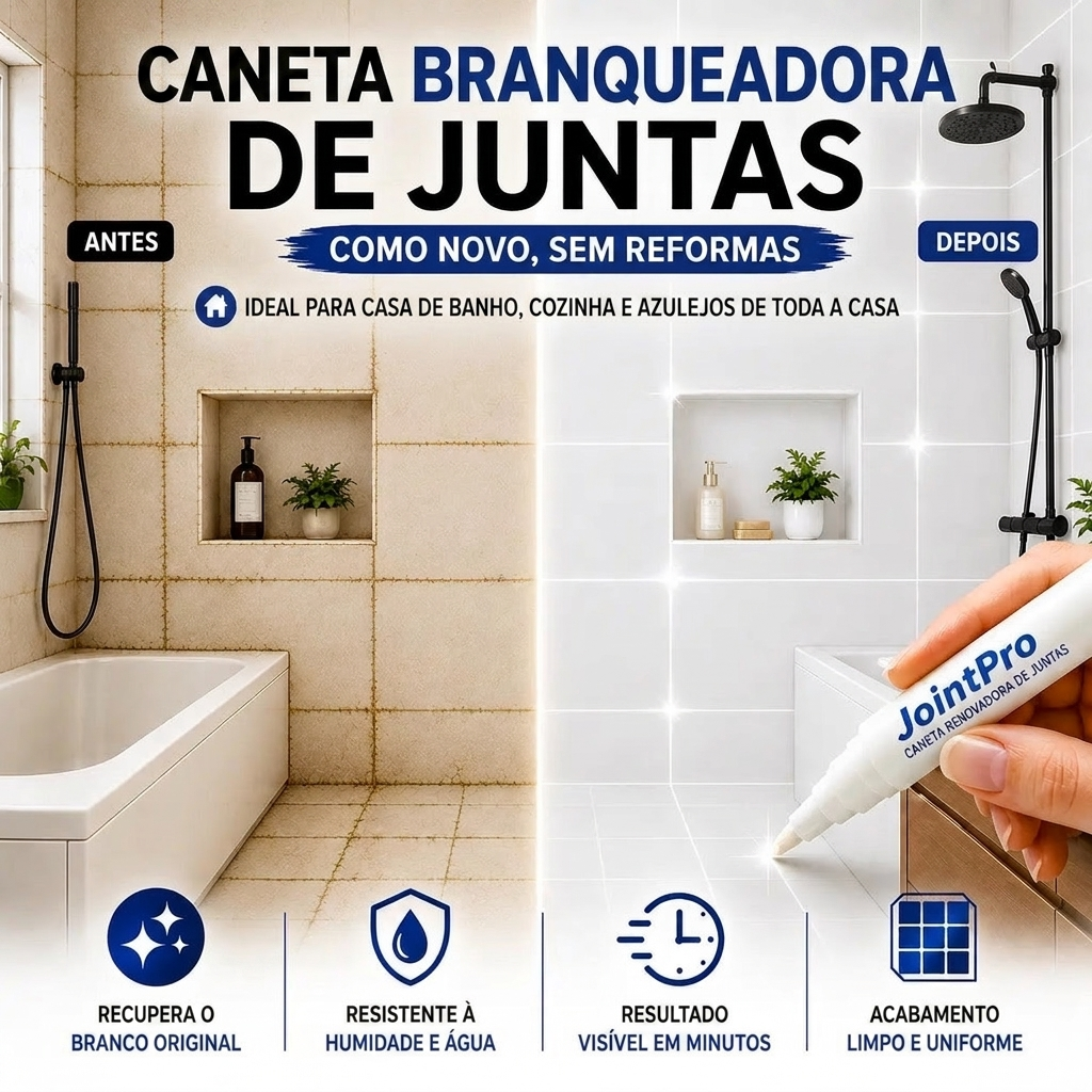 JointPro Lápis Renovador Juntas Branco