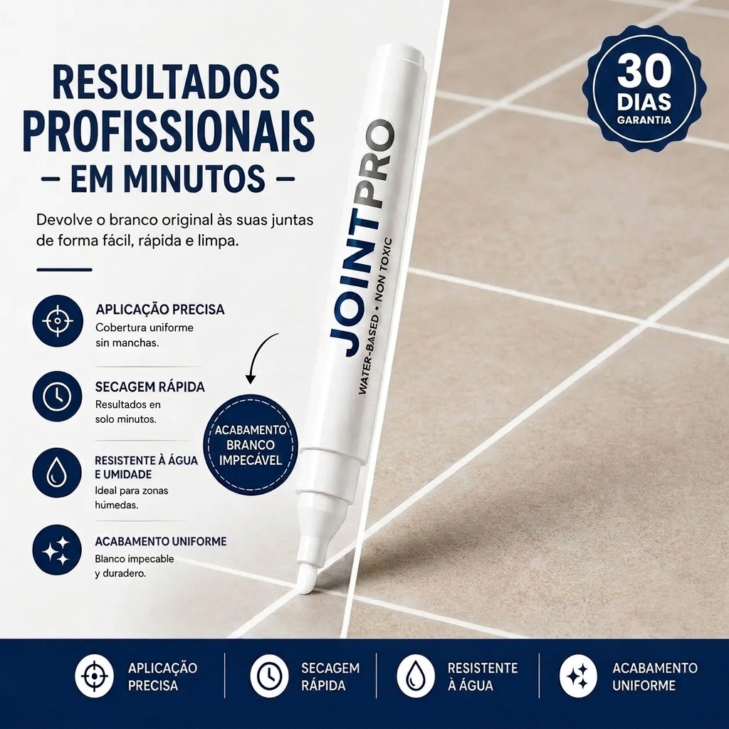JointPro Lápis Renovador Juntas Branco