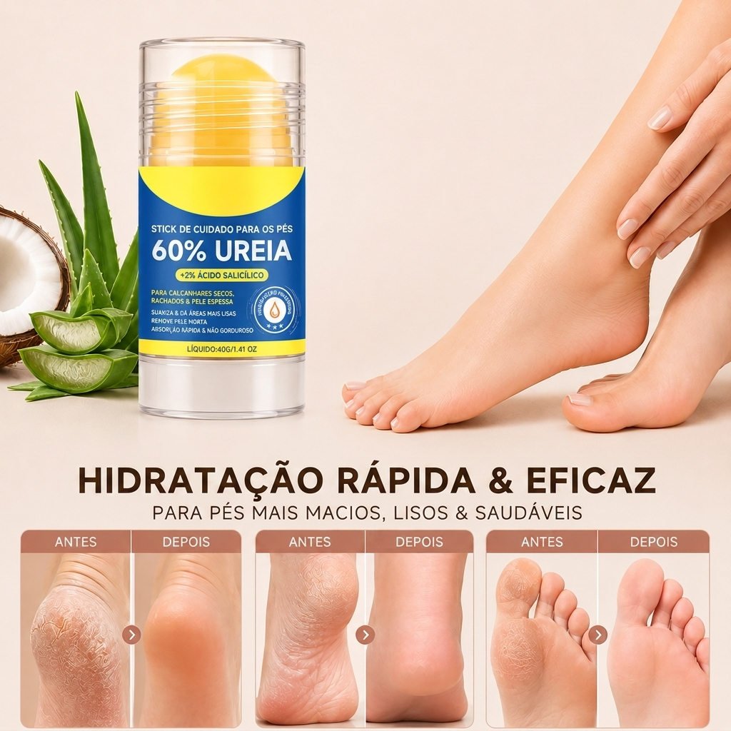 SoftHeel Stick Brilho Pés