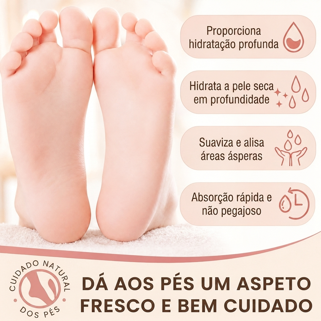 SoftHeel Stick Brilho Pés