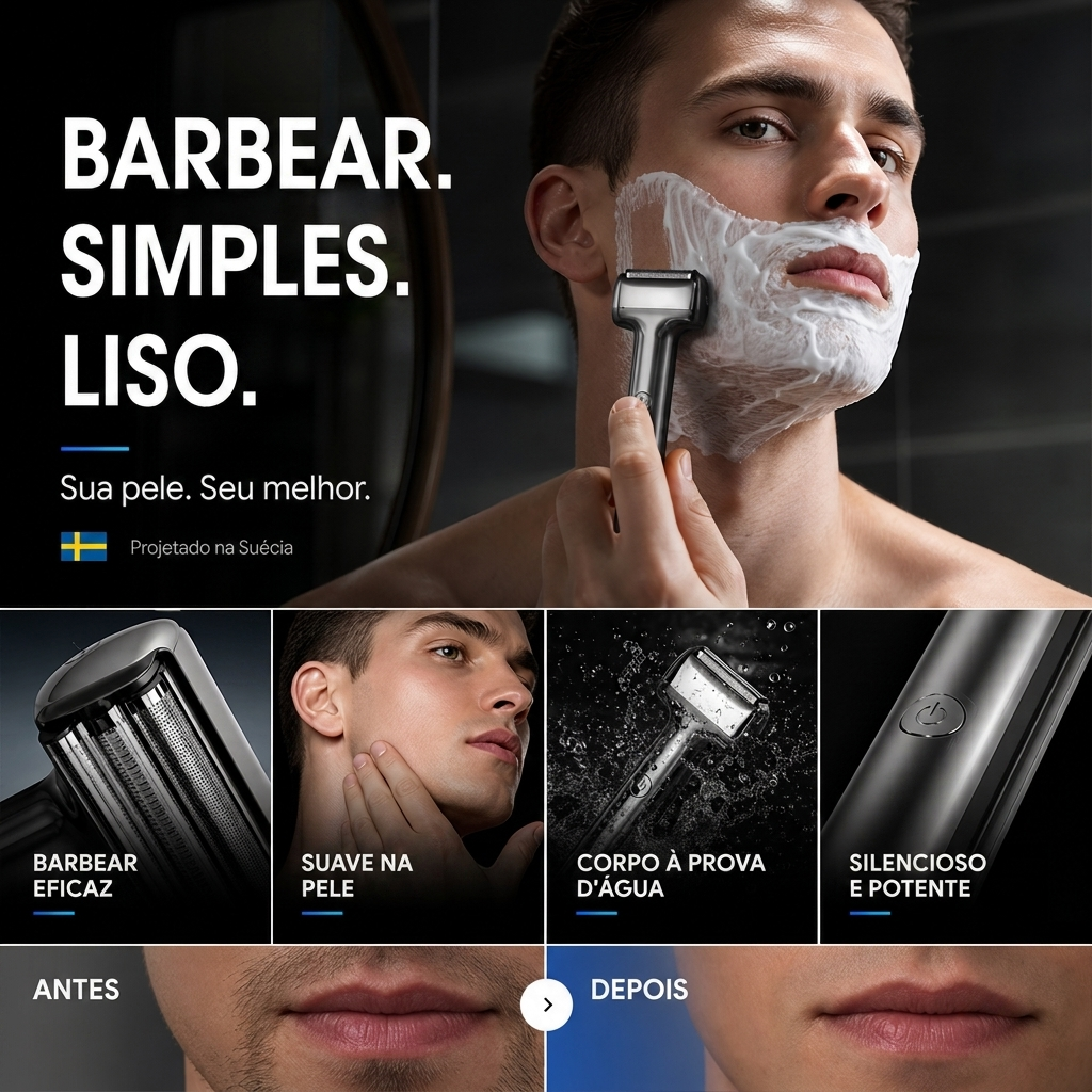 Barbeador Elétrico Prático