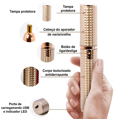 Aparador Facial Portátil Pro Compacto