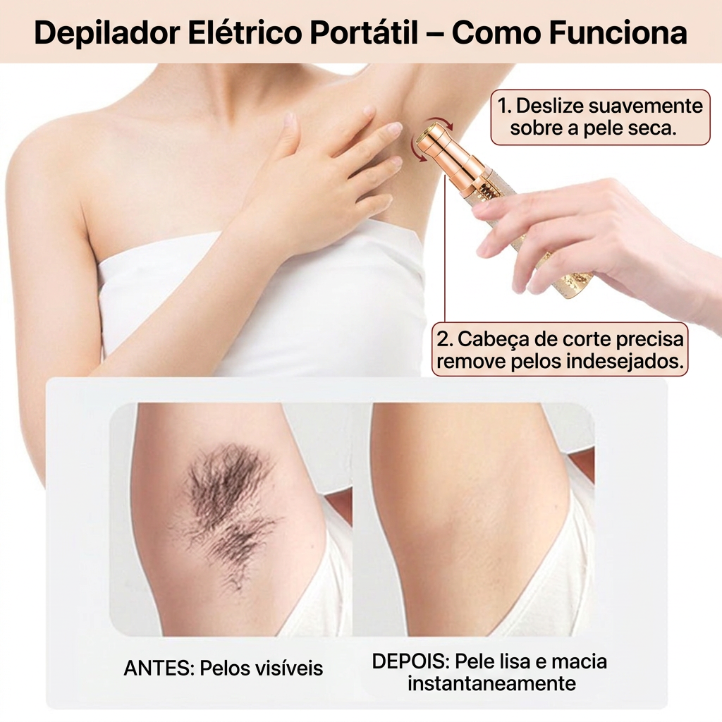 Aparador Facial Portátil Pro Compacto