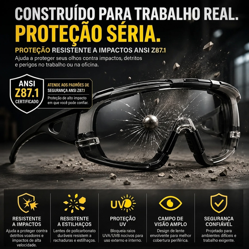 Óculos Fotocromáticos de Proteção