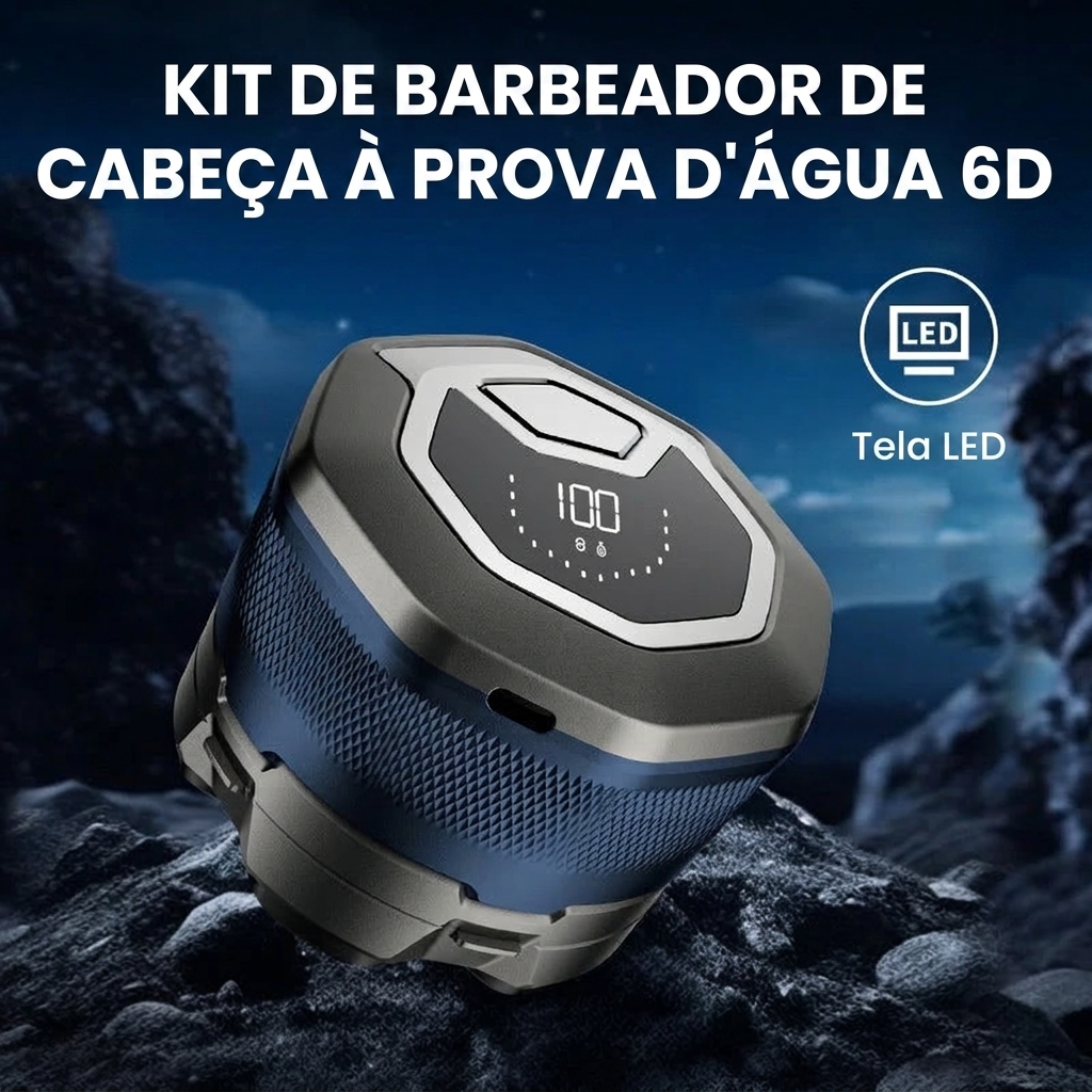 Aparelho de Barba  à Prova d'Água
