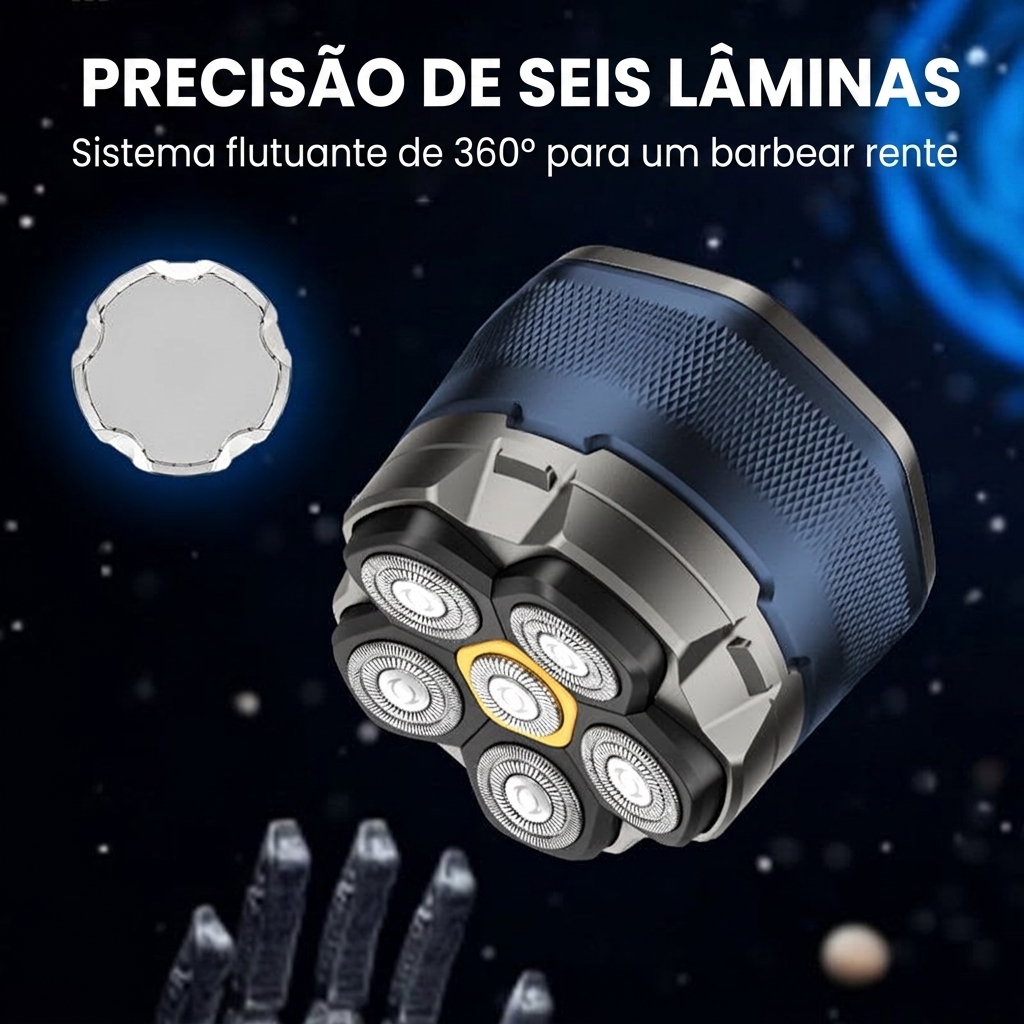 Aparelho de Barba  à Prova d'Água