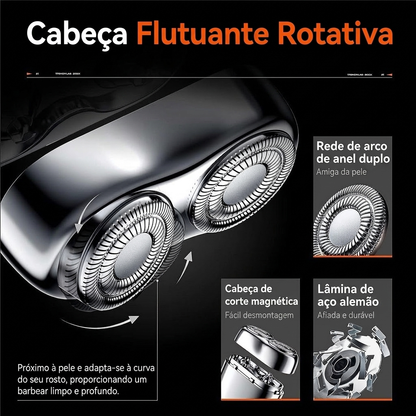 Mini Barbeador Pocket Pro Compacto