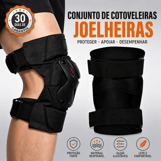 1 par de joelheiras profissionais para obras – Equipamento de proteção para todas as profissões do setor da construção civil🛠️