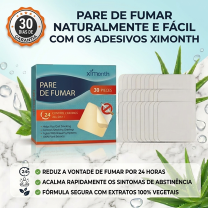 Adesivos para deixar de fumar – Extratos naturais de plantas