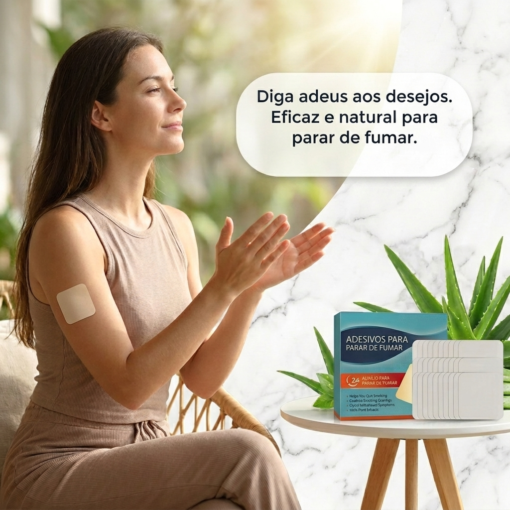 Adesivos para deixar de fumar – Extratos naturais de plantas