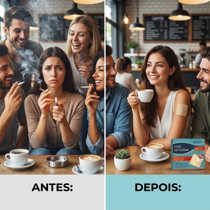 Adesivos para deixar de fumar – Extratos naturais de plantas