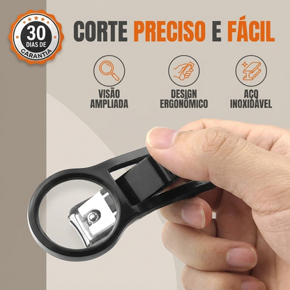 Cortador de Unhas com Lupa