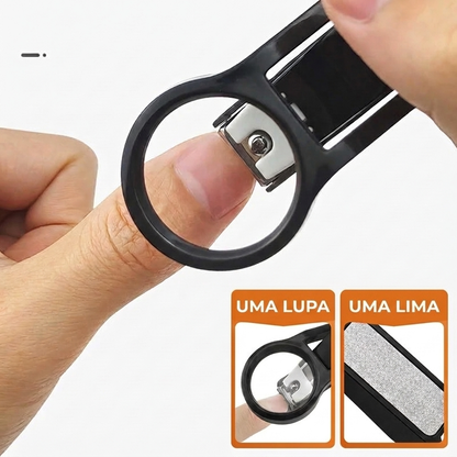 Cortador de Unhas com Lupa