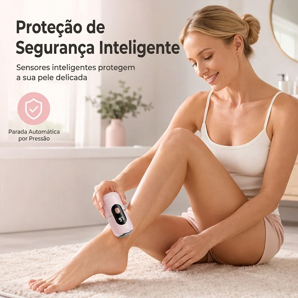 Lima Elétrica para Pés Profissional