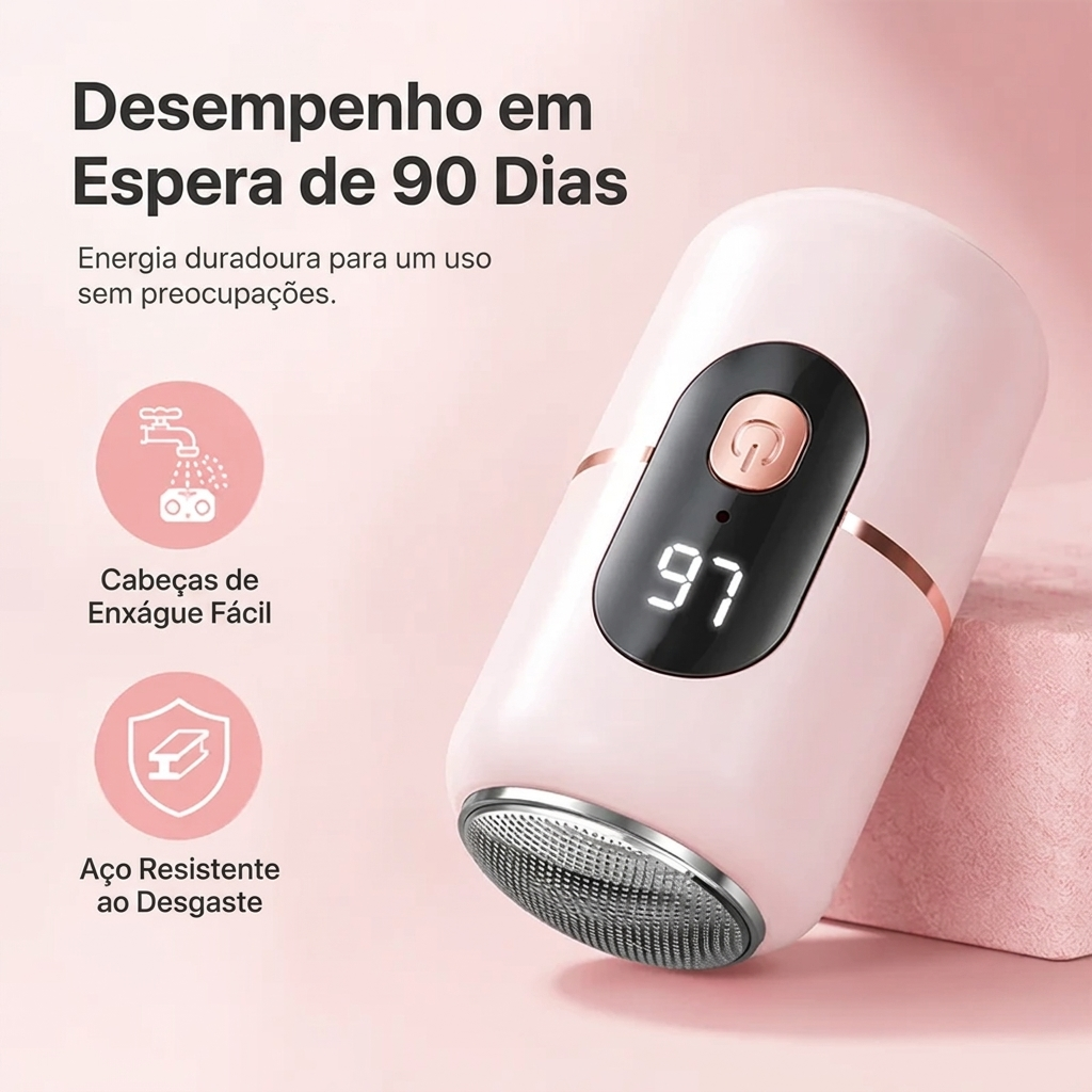Lima Elétrica para Pés Profissional