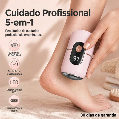 Lima Elétrica para Pés Profissional
