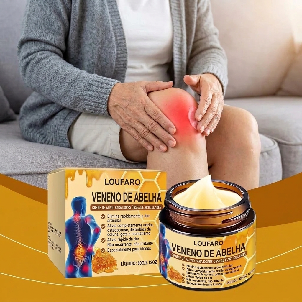 Creme Alívio Bee Veneno Natural